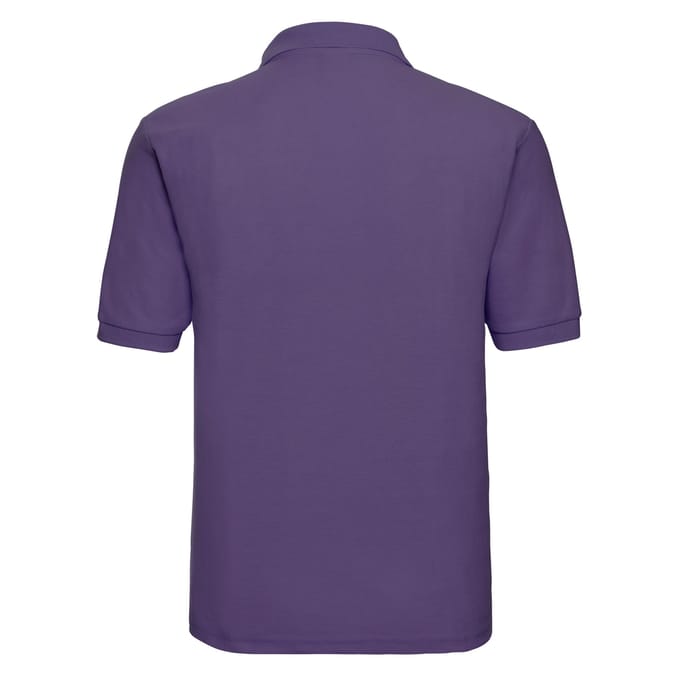 Russell Heren Polycotton Pique Poloshirt (Paars)