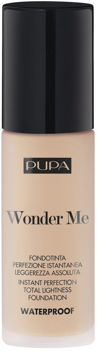 Wonder Me Fluid Foundation 010 Porcelain 30 ml – Foundation, Waterproof, For Women, 010 Porcelain, Suitable For Daily Makeup Routine