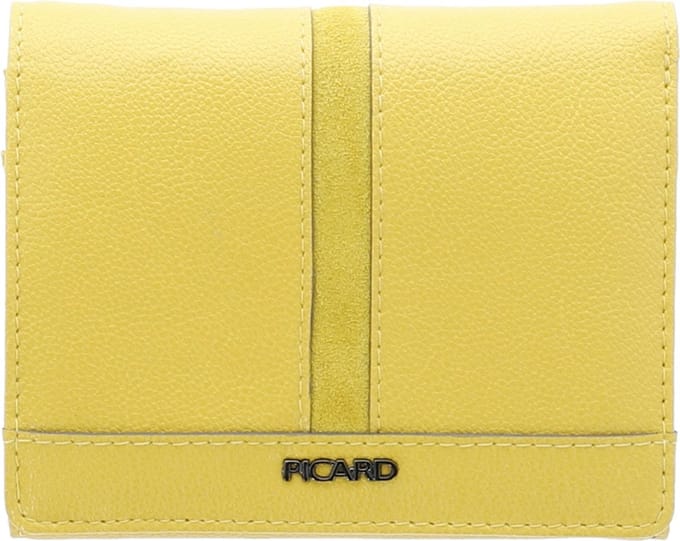 PICARD Leren Portemonnee Marie 1 Flap Wallet Lemon Geel
