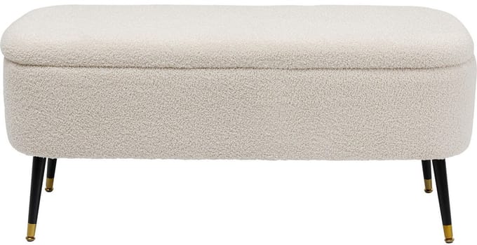 Opbergbank Rico creme Kare Design