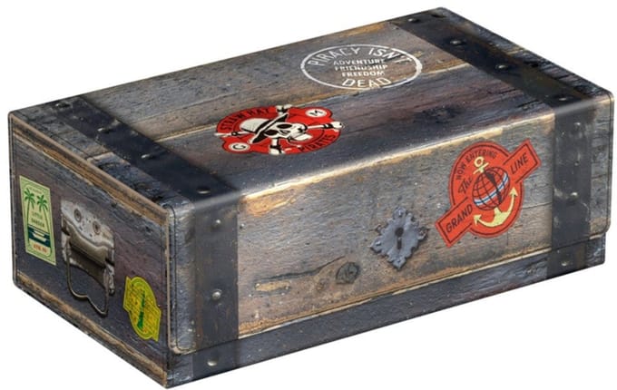 Squaroes Collectors Case 800 ONE PIECE - Wooden Chest