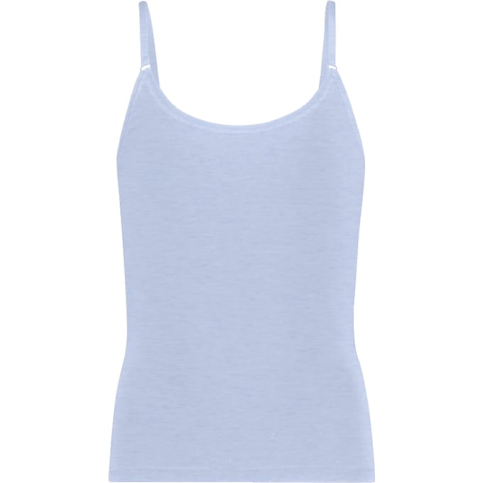 Meisjes 1-pack Singlet Effen