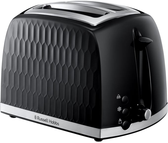 Russell Hobbs Broodrooster Honeycomb Zwart 2 Slice