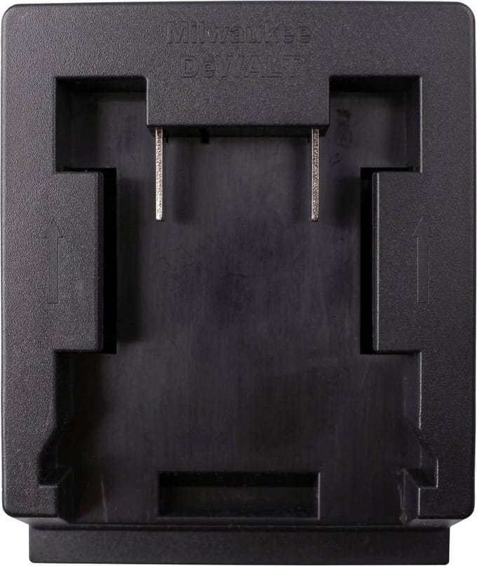 XCell 149012 Work Akku-Adapter für DeWALT u. Milwaukee Laadschaal