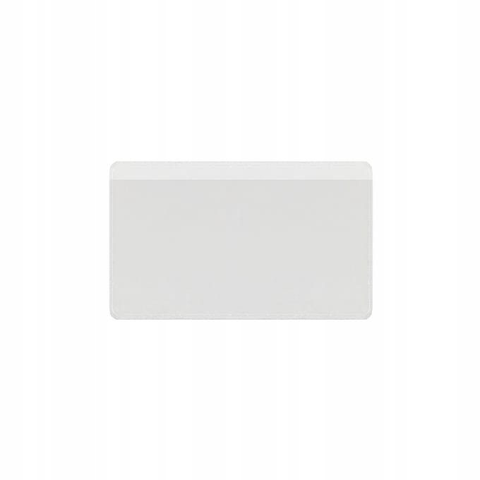 Biurfol Kaarthoes Magnetisch Transparant PVC 1 Stuk