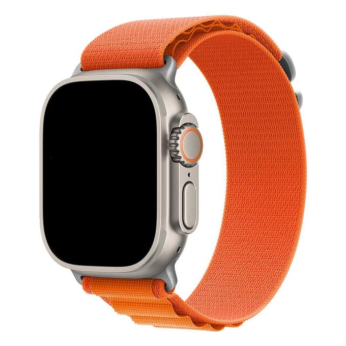 2+1 | Apple Watch Bandje Alpine - Nylon - Oranje