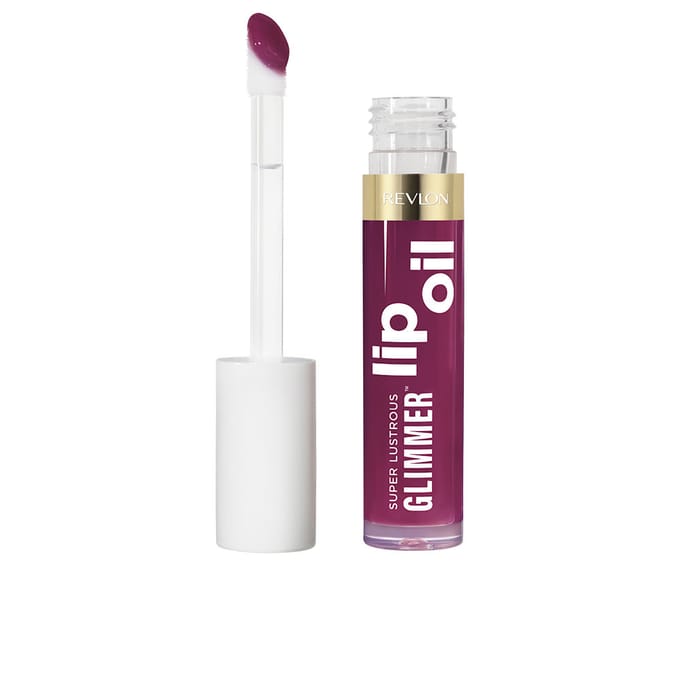 Super Lustrous Glimmer Lip Oil #06-plum Pop 3,8 ml