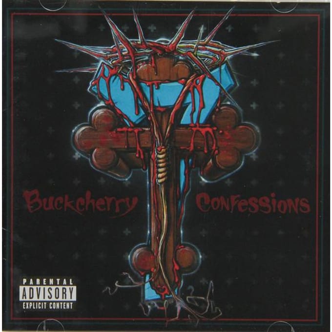 CD BUCKCHERRY - Confessions ESM034 Eleven Seven Mu 2013 Canada Rock Gebruikt brown