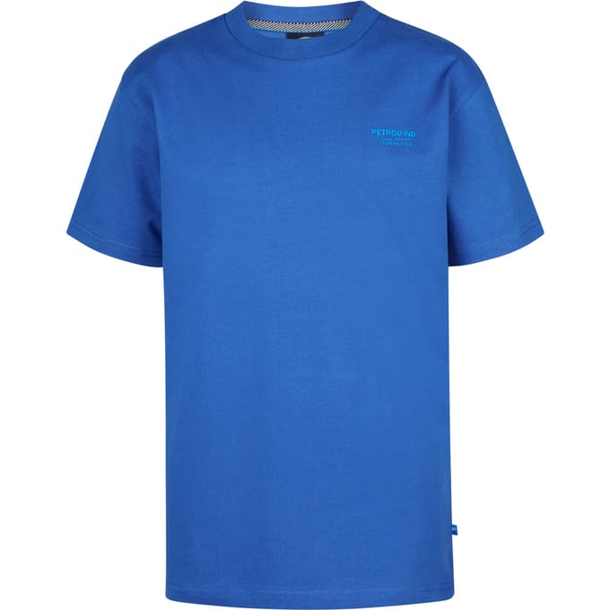 Petrol Industries - Jongens Backprint T-shirt Oceanpoint - Blauw