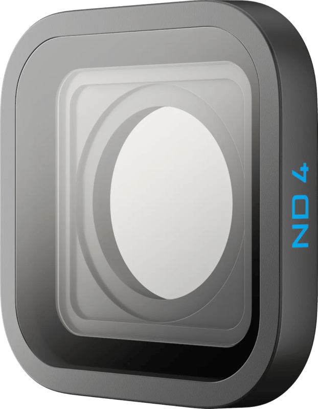 GoPro ND Filter 4-Pack - Lensfilterset - Voor HERO13 Black - Motion Blur - Zwart