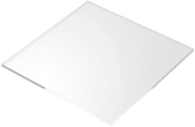 Acryl Kunststof Vel - Plastic Plaat - Hobby Projecten - Gegoten Kwaliteit - 3mm Dikte - Helder