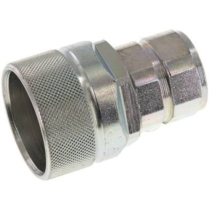 Stalen DN 12.5 Hydraulische Koppeling Insteeknippel G 1/2 inch Binnendraad ISO 14541 D M36 x 2
