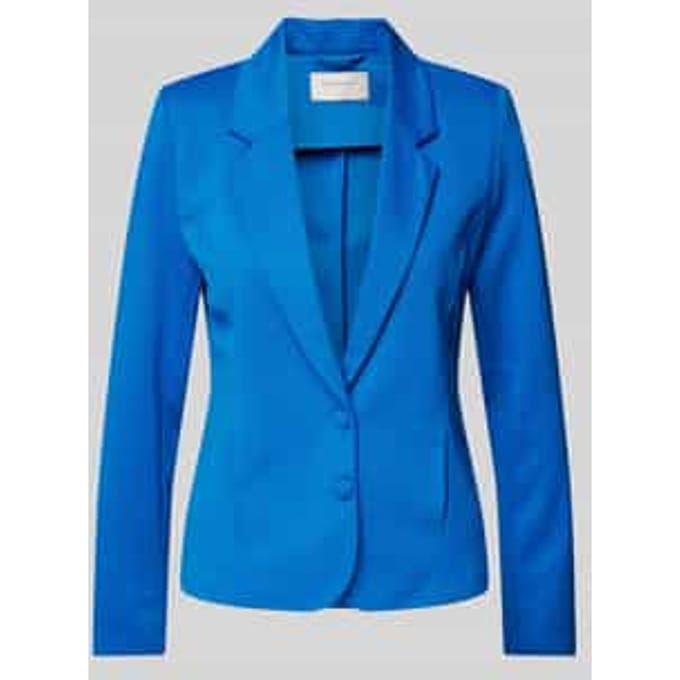 Blazer met 2-knoopssluiting en viscose, model 'NANNI'