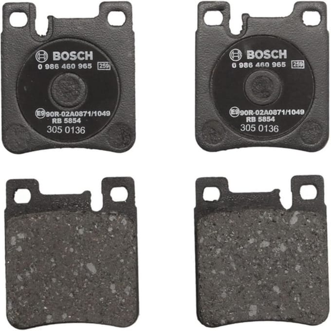Remblokset BOSCH 0 986 460 965, achter