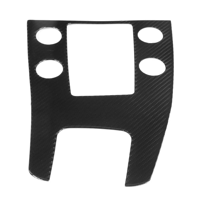 Accessoire Sierlijst Middenconsole Schakelpaneel Koolstofvezel Geschikt voor V60 S60 2010 2017 Rechtsgestuurd black