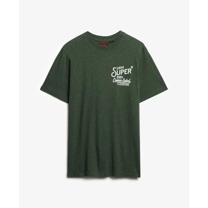 Superdry - Copper Label T-shirt met relaxte pasvorm - Heren - T-shirts