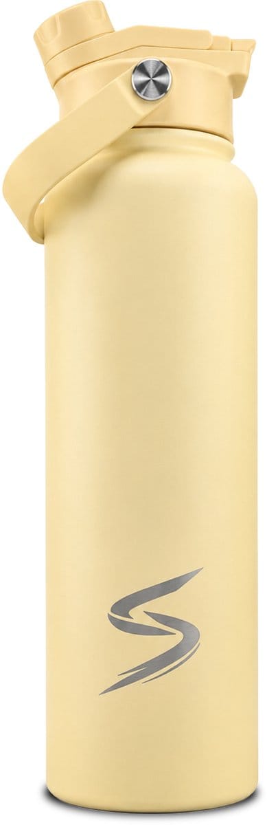 SPLICE PADEL 1.2L STAINLESS STEEL WATER BOTTLE | YELLOW