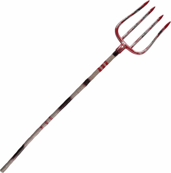 Amscan - Hooivork van de Duivel - 140 cm - Halloween - Halloween accessoires - Halloween verkleden