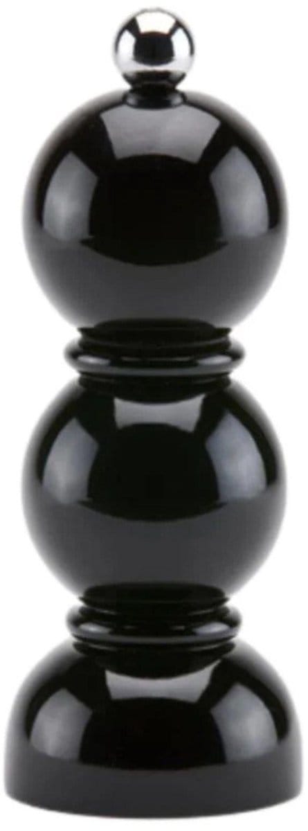 Addison Ross - Peper- en zoutmolen Mini Bobbin Black 14cm - Peper- en zoutmolen