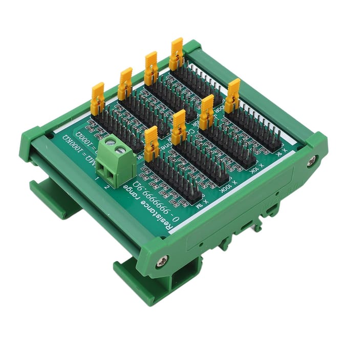 Weerstandsbord 0 tot 9999999.9 Ohm PCB Programmeerbaar SMD Weerstandsbord met Klemmen 220V