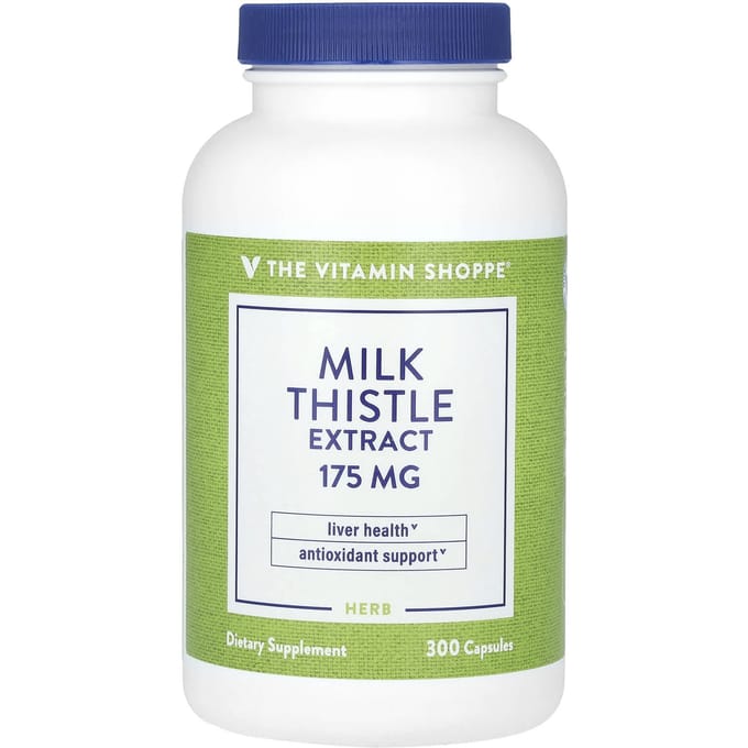 The Vitamin Shoppe, Extrait de Chardon-Marie, 175 mg, 300 Capsules