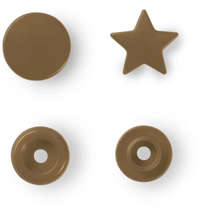 Drukknoop ColorSnaps Ster goud 30 st. - Drukknopen Color Snaps - Prym