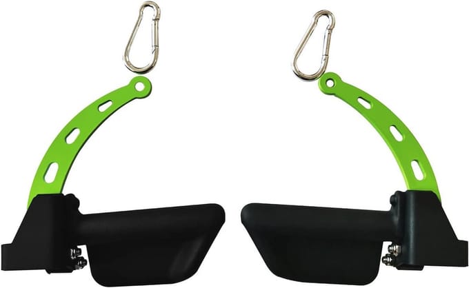 Verstelbare lat-pulldown-stang voor kabelmachine – T-bar row- en lat-pulldown-greep met brede grip