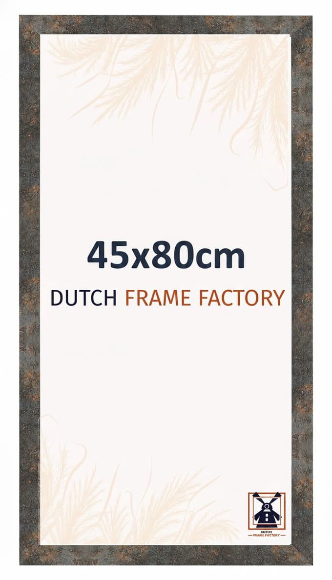 Fotolijst 45x80 cm - MDF - Geoxideerd Metaal - Benno