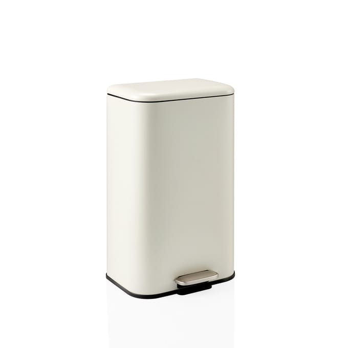 Afvalbak / afvalscheidingssysteem Clean 1 - 30 L staal beige hjh OFFICE
