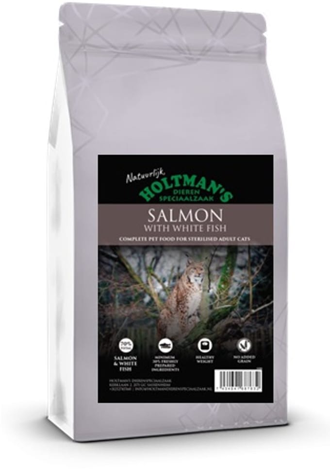 Connoisseur cat adult zalm met witvis 5 kilo