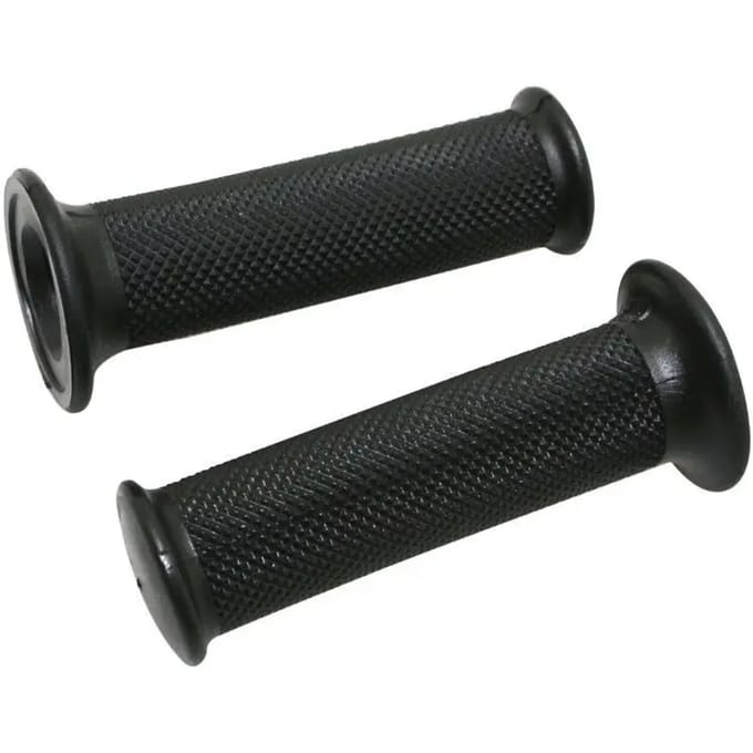 Caoutchouc de Poign�e Noir Domino Diam�tre 22 mm. Longueur 122 mm Ferm�