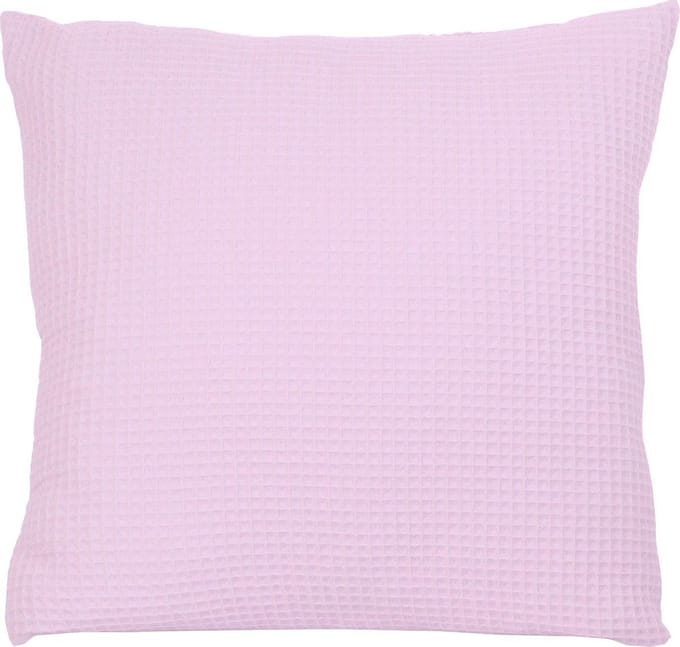 BINK Bedding Sierkussen Wafel (Pique) Roze 50 x 50 incl vulling