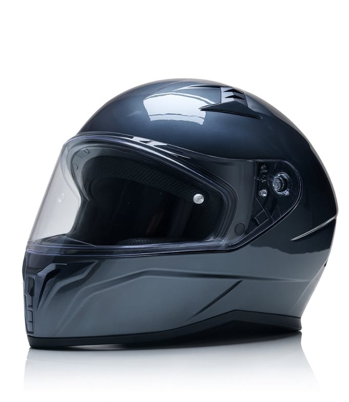 Vito Integraalhelm Marelli Glans Grijs - Maat S - Scooterhelm - ECE 22-06 gekeurd