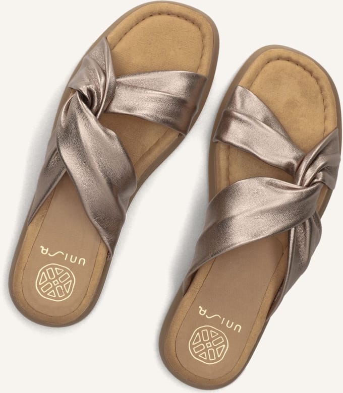 Unisa Camby Slippers - Dames - Bronskleurig - Maat 42