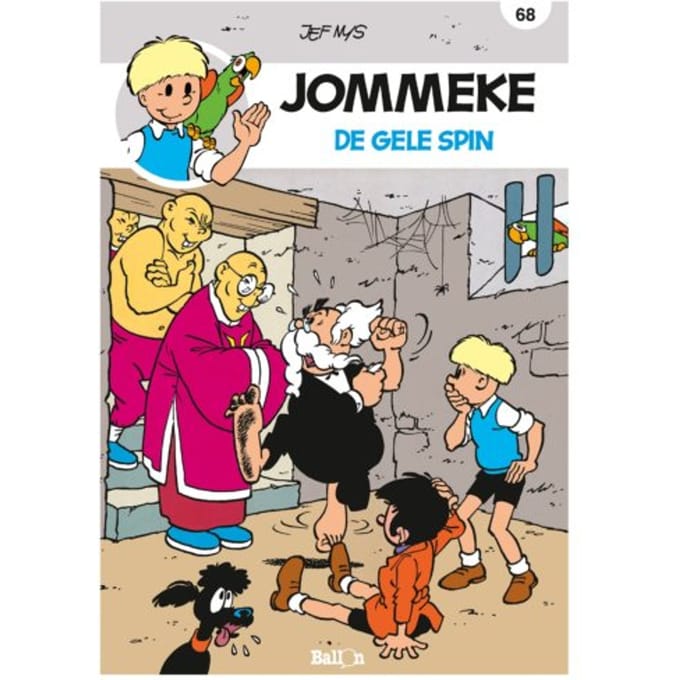 68 De Gele Spin - Jommeke Strip - Nieuwe Look