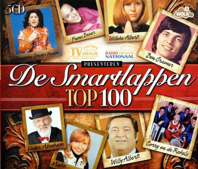 De Smartlappen Top 100 (CD)