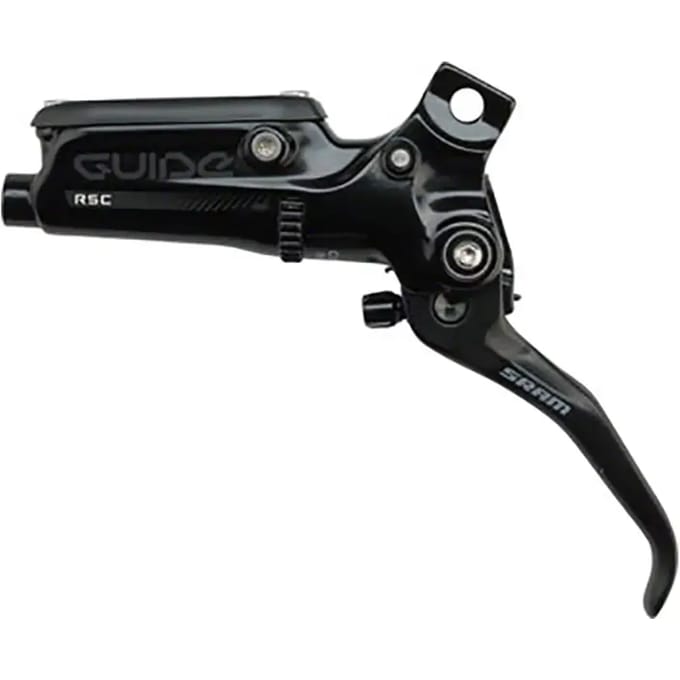 Sram Disc Brake Lever Assembly - Aluminum Lever Guide Rsc Black