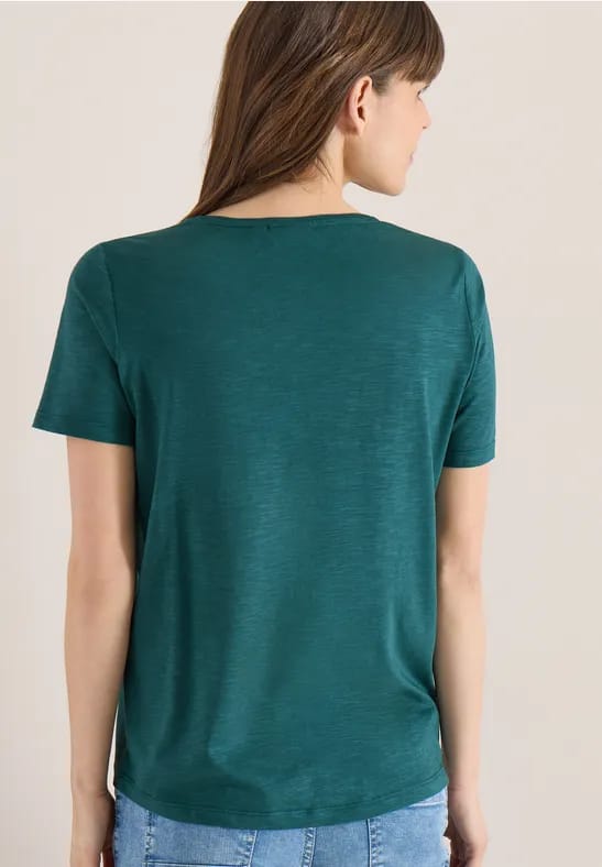 Basic Shirt met ronde hals in een 2-pack