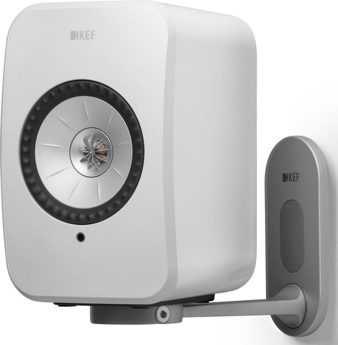 KEF B1 Muurbeugel - Zilver (per paar)