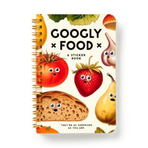 Googly Food Sticker Book - A Brass Monkey Sticker Book - Brass Monkey