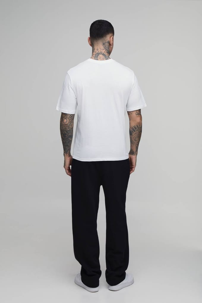 Tall 2 Pack Essential T-Shirt | White | Size Small