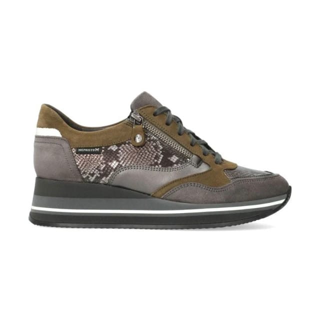Mephisto Olimpia - dames sneaker - Grijs - maat 41 (EU) 7.5 (UK)