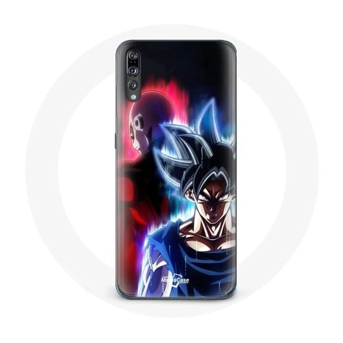 Case voor Huawei p20 Anime Dragon Ball Goku en Jiren