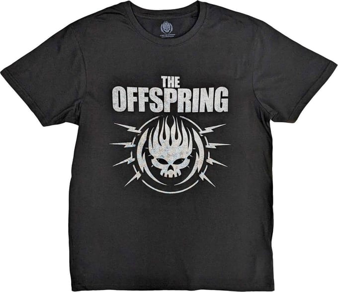 The Offspring - Bolt Logo Heren T-shirt - S - Zwart