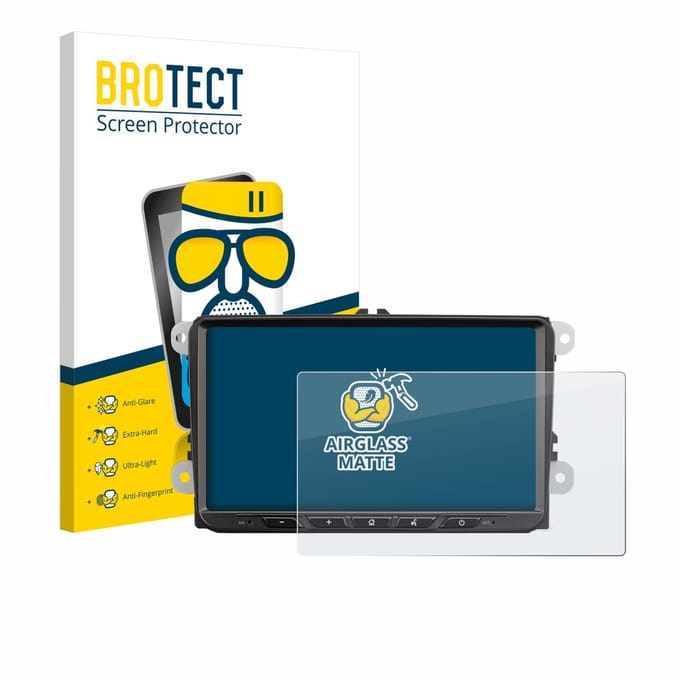 BROTECT - Screenprotector voor Zenec Z-E2065 - Folie Beschermfolie Beschermglas matte