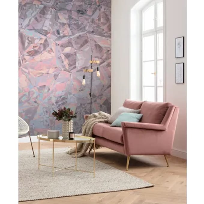 Fotobehang Crystals - Meerkleurig - 2,80m X 200cm