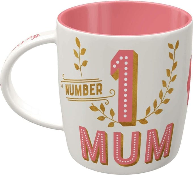 Nostalgic Art koffietas World's Number 1 Mum