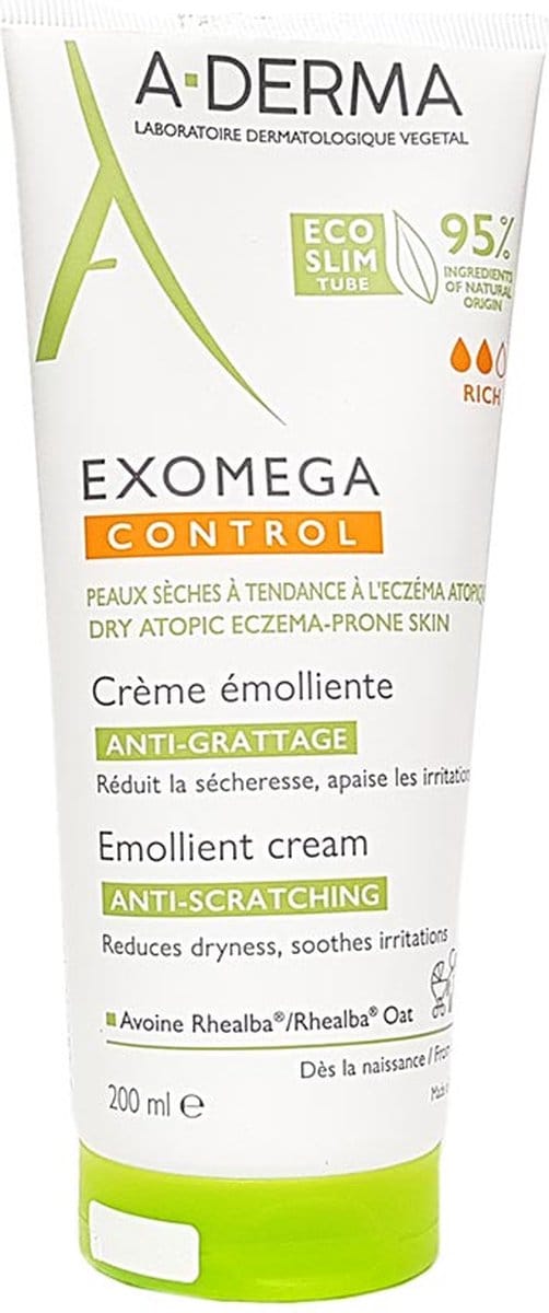 Aderma Exomega Control Creme Emolierend Tube 200ml