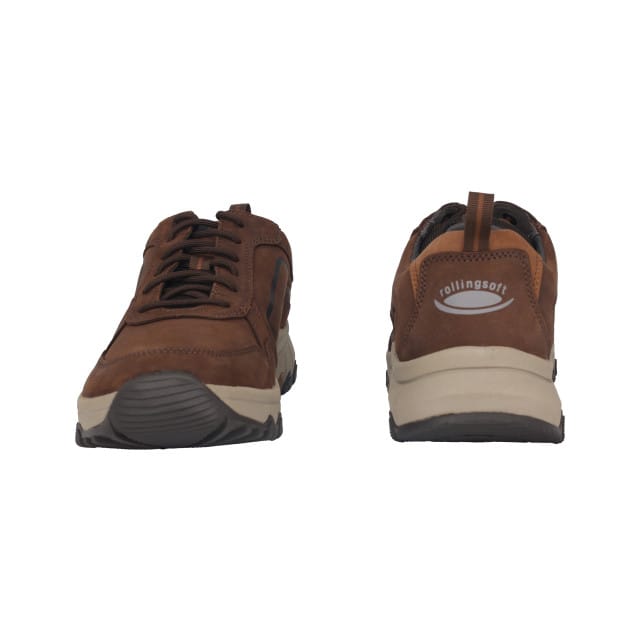 Pius Gabor rollingsoft sensitive 8005.10.03 - heren rollende wandelsneaker - Bruin - maat 40.5 (EU) 7 (UK)