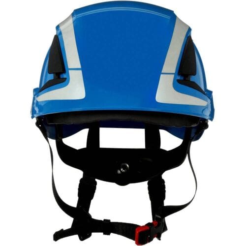 3M X5003V-CE Veiligheidshelm Met UV-sensor, Reflecterend, Geventileerd Blauw